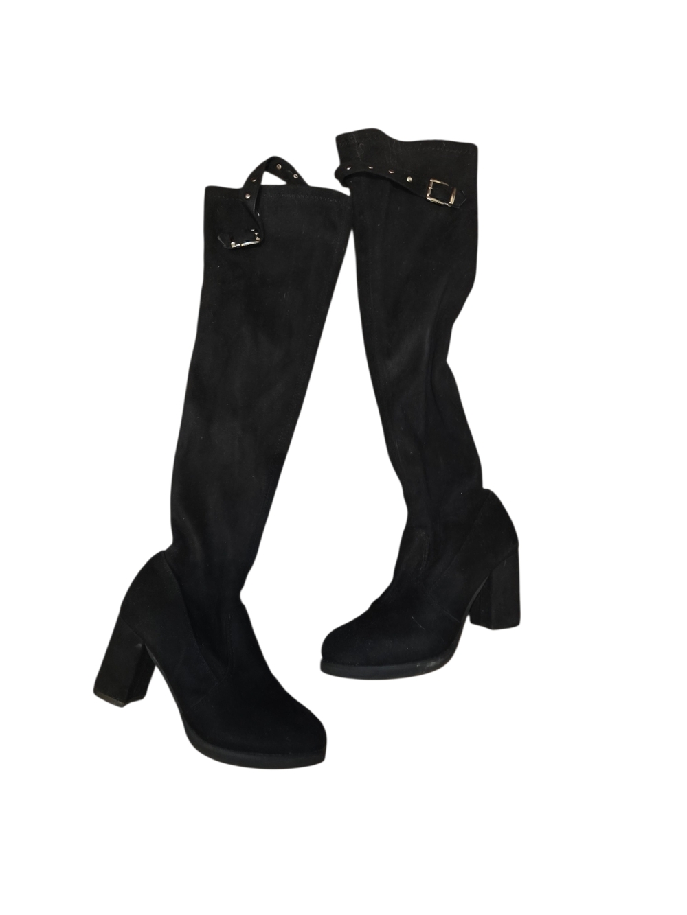 3 For $60 - EUC - Gorgeous Black Suede Over The Knee Boots - 6.5 US